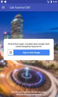 Cek Ranmor DKI Jakarta android App screenshot 1